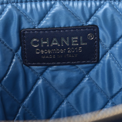 Chanel Lambskin Colorblock Cosmetic Case Multicolor 6 of 14