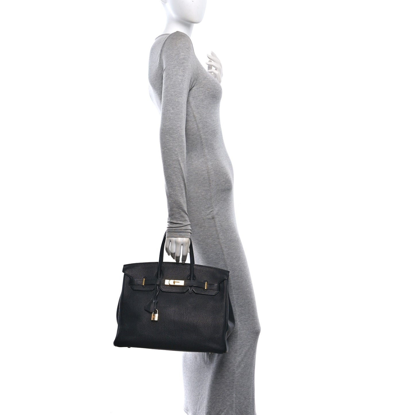 Togo Birkin 35 Black