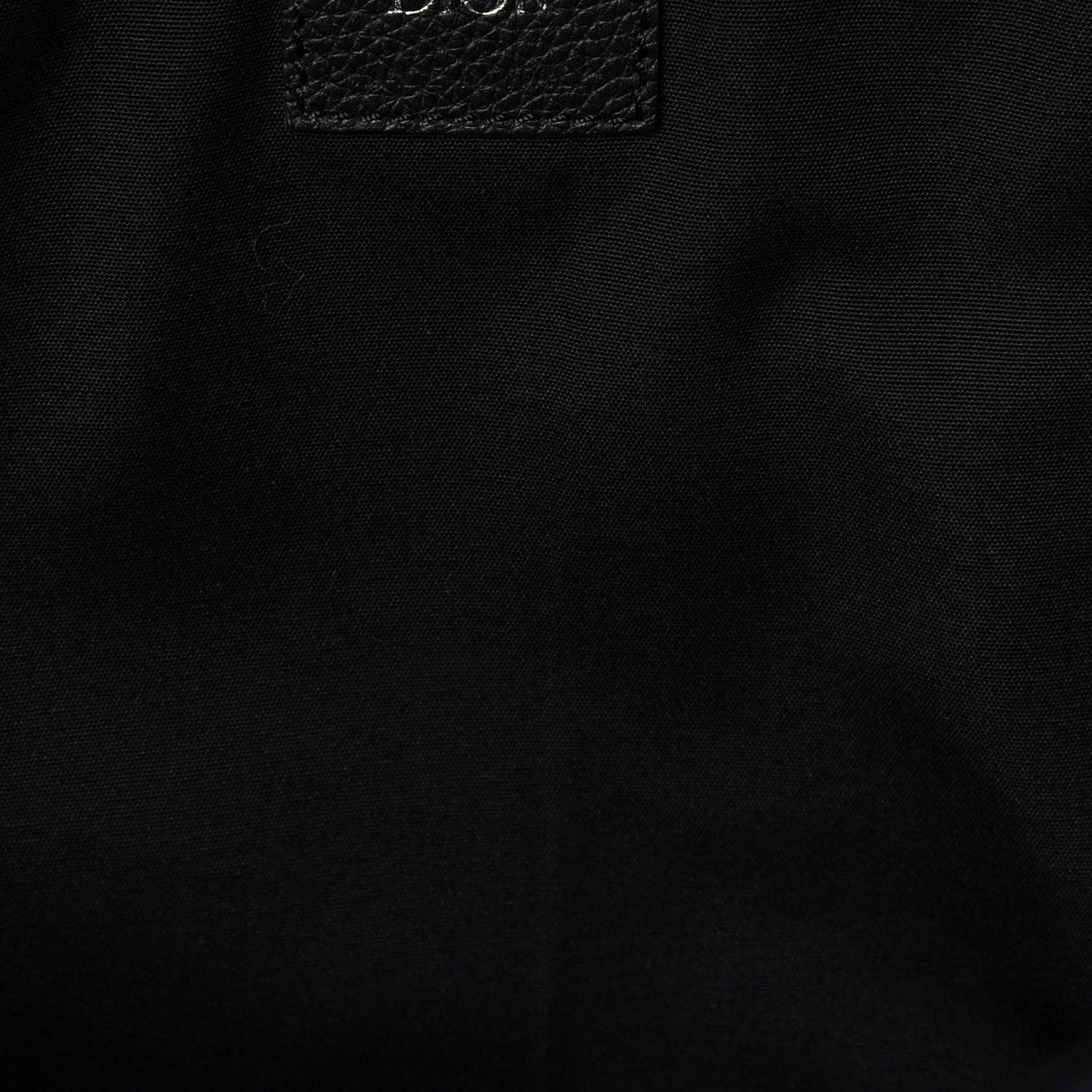 Oblique Calfskin Rider Backpack Beige Black