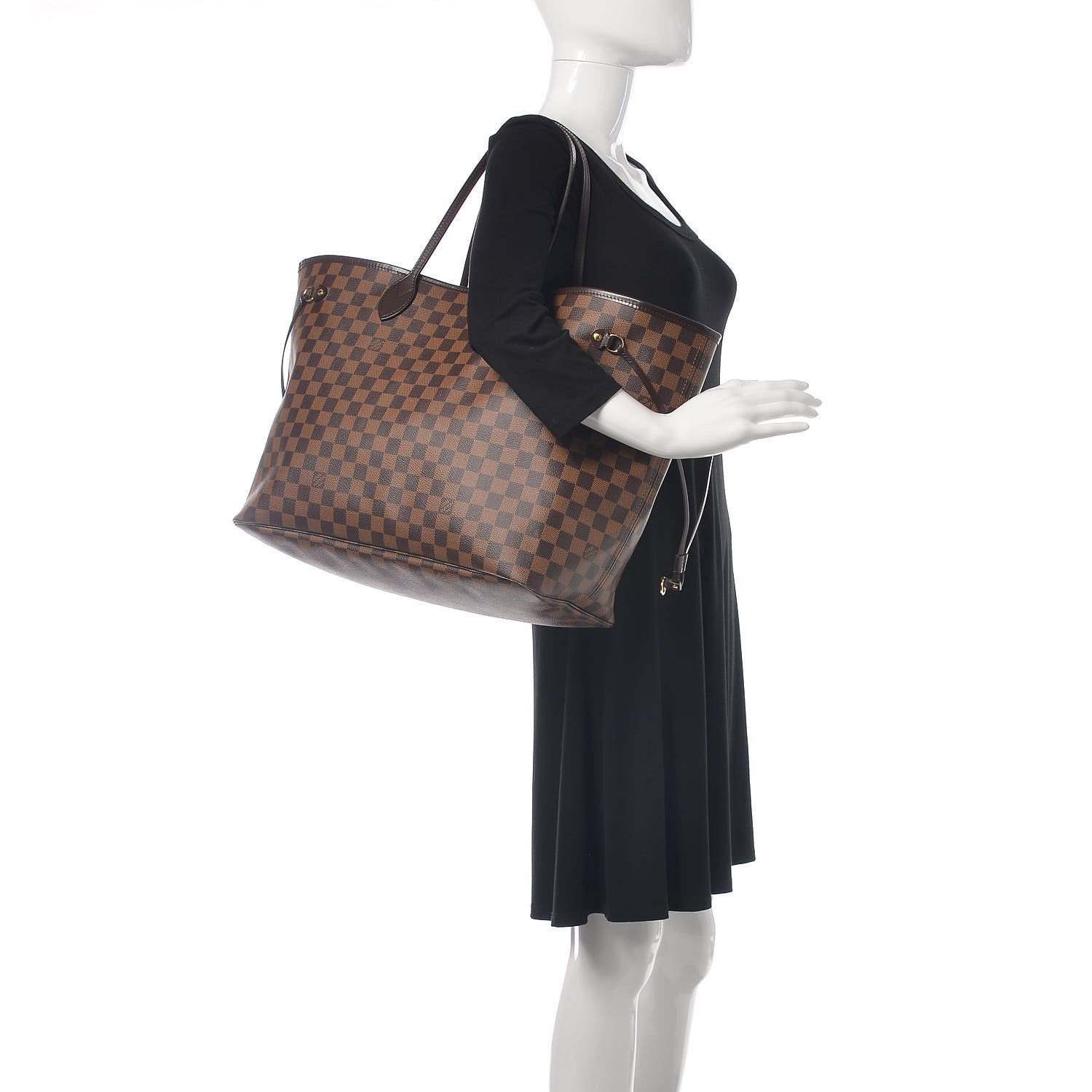 Louis Vuitton Damier Ebene Neo Neverfull GM 2 of 10