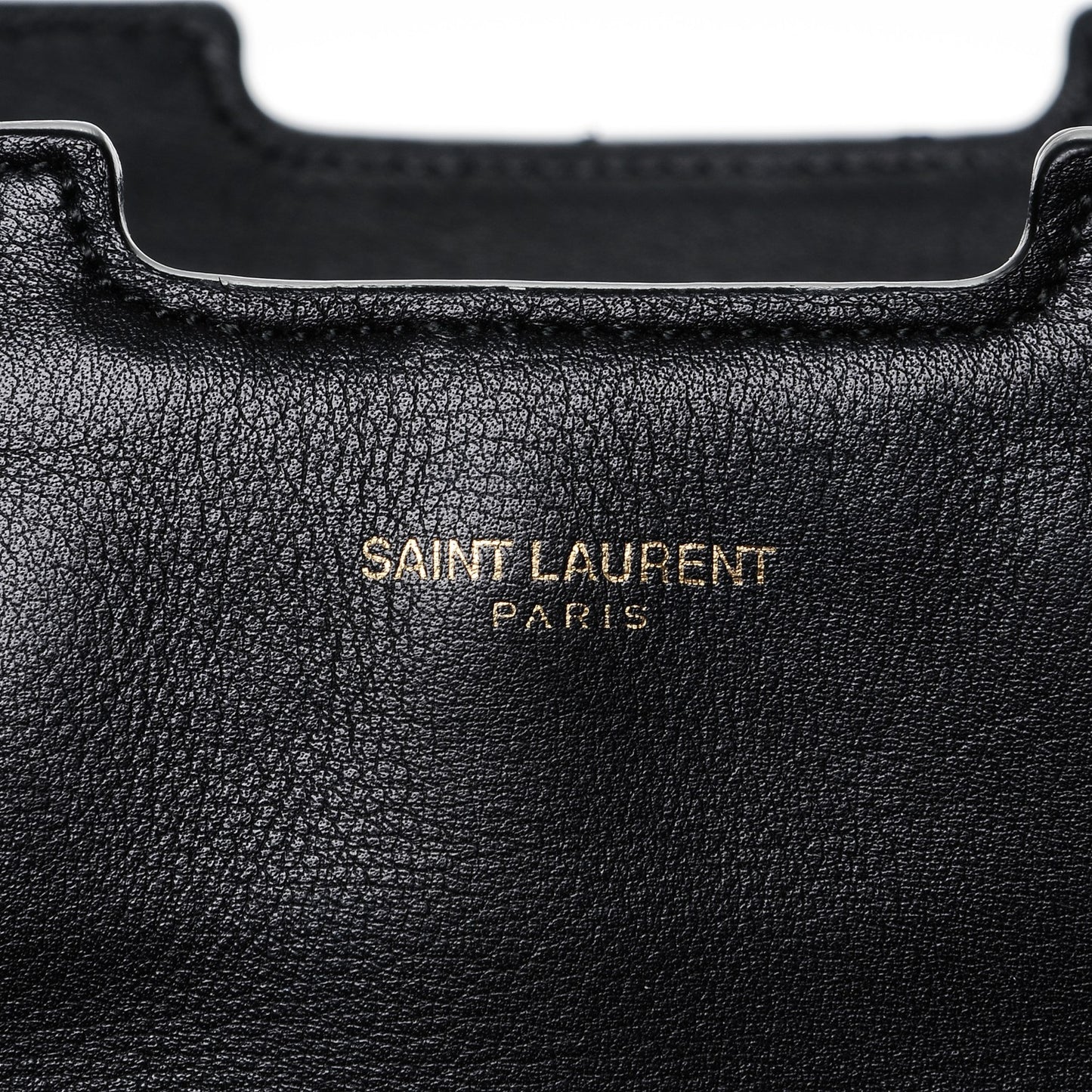 Calfskin Small Classic Y Cabas Black