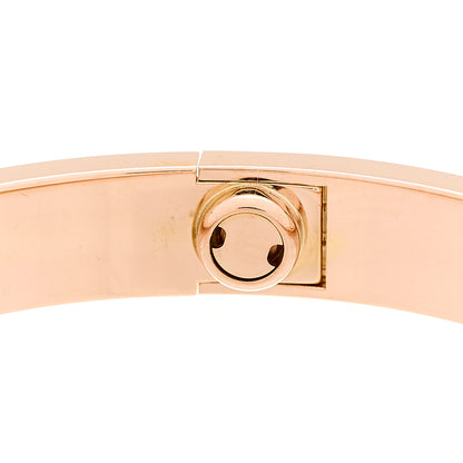 Cartier 18k Pink Gold Love Bracelet 16 9 of 10
