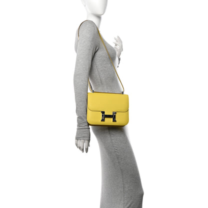 Hermes Epsom Constance 1-24 Lime 2 of 14