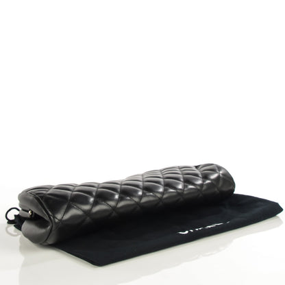 Chanel Lambskin Quilted Timeless Clutch Black 4 of 7