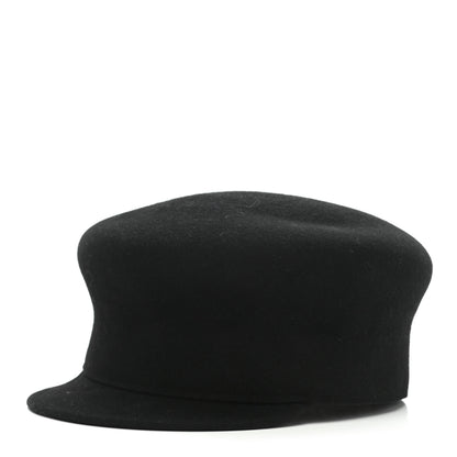 Christian Dior Felt Cap 58 Black 1 of 8