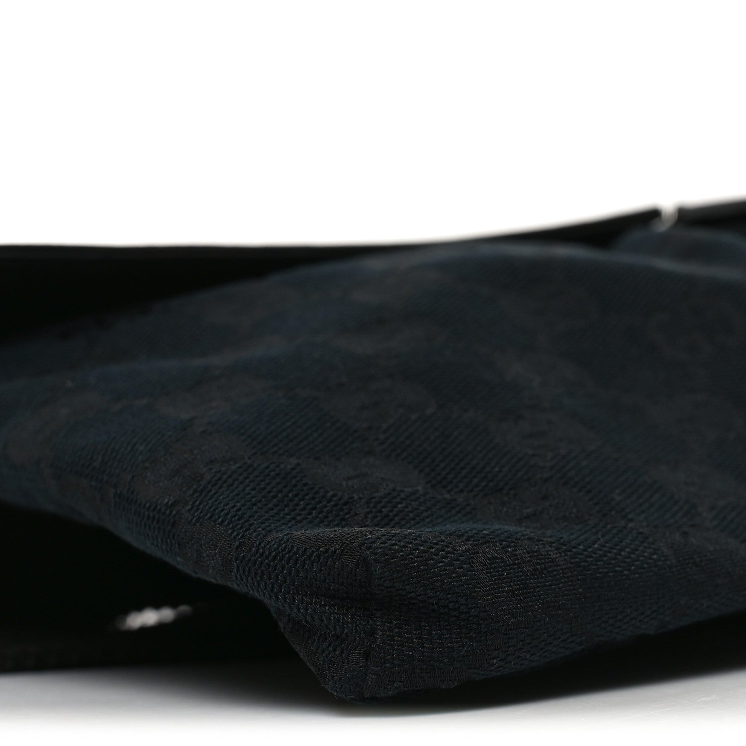 Gucci GG Monogram Double Pocket Belt Bag Black 8 of 9