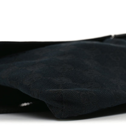 Gucci GG Monogram Double Pocket Belt Bag Black 8 of 9