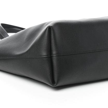 Saint Laurent Calfskin Large Shopping Tote Black 8 of 9