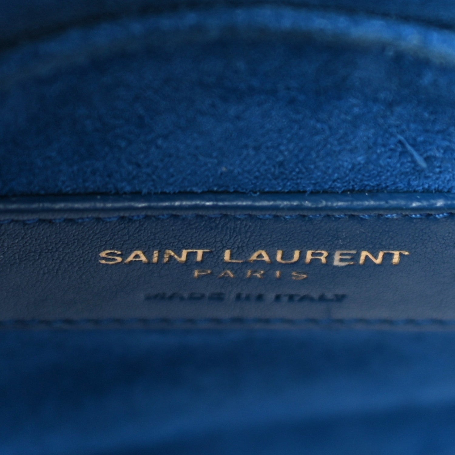 Saint Laurent Calfskin Nano Sac De Jour Royal Blue 6 of 11
