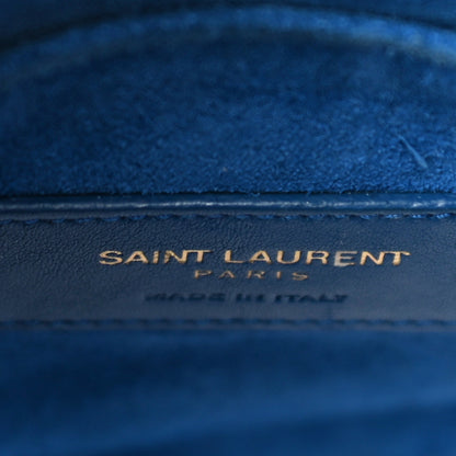Saint Laurent Calfskin Nano Sac De Jour Royal Blue 6 of 11