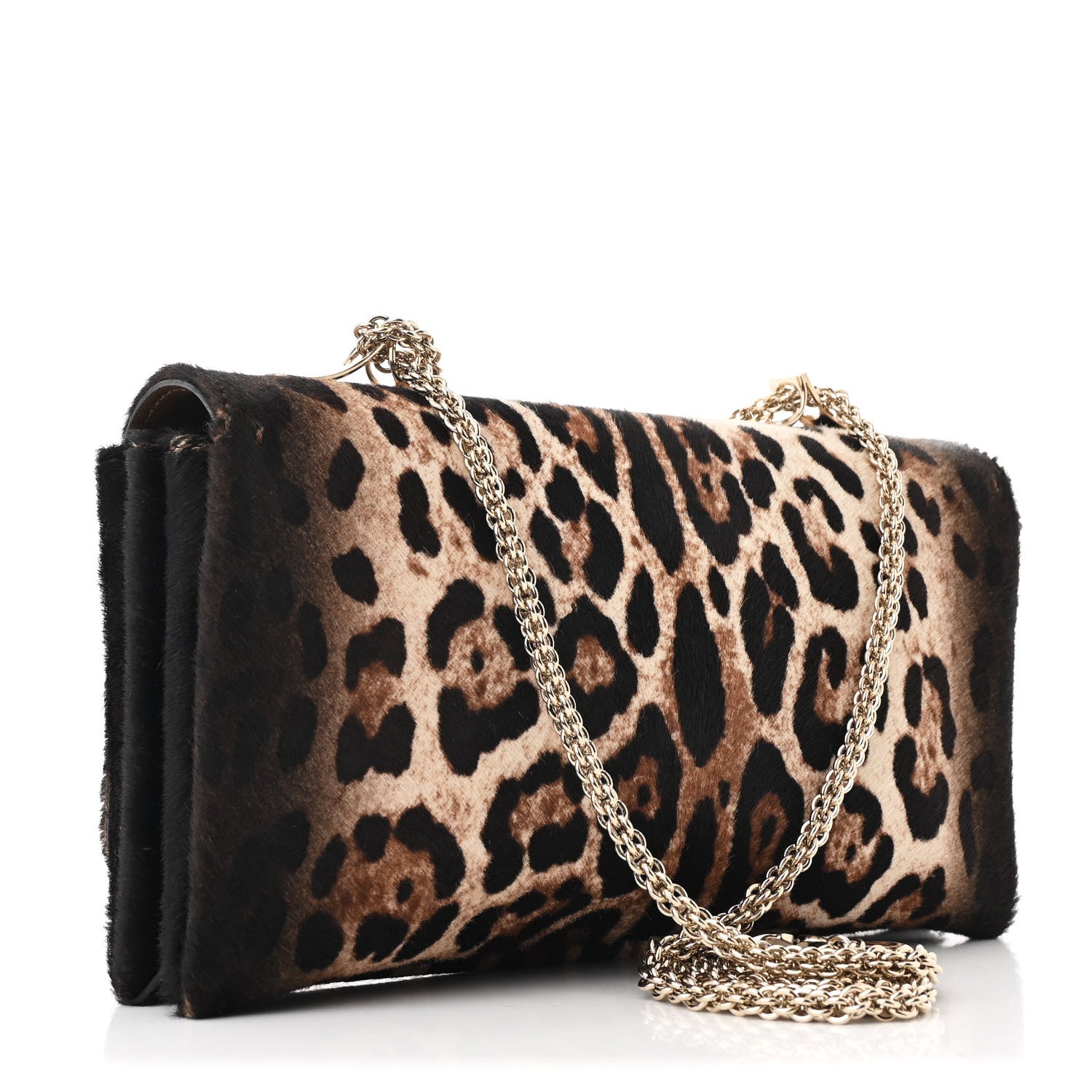 Valentino Garavani Pony Hair Leopard Print Va Va Voom Shoulder Bag 3 of 10