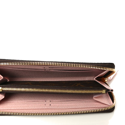 Louis Vuitton Monogram Clemence Wallet Rose Ballerine 7 of 9