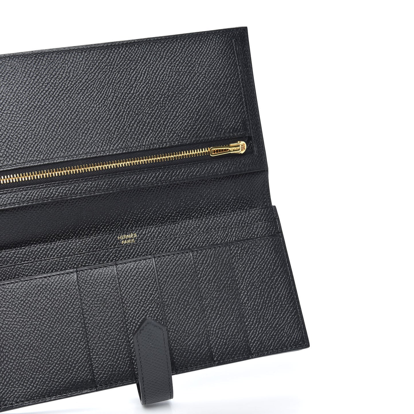 Epsom Bearn Gusset Wallet Black
