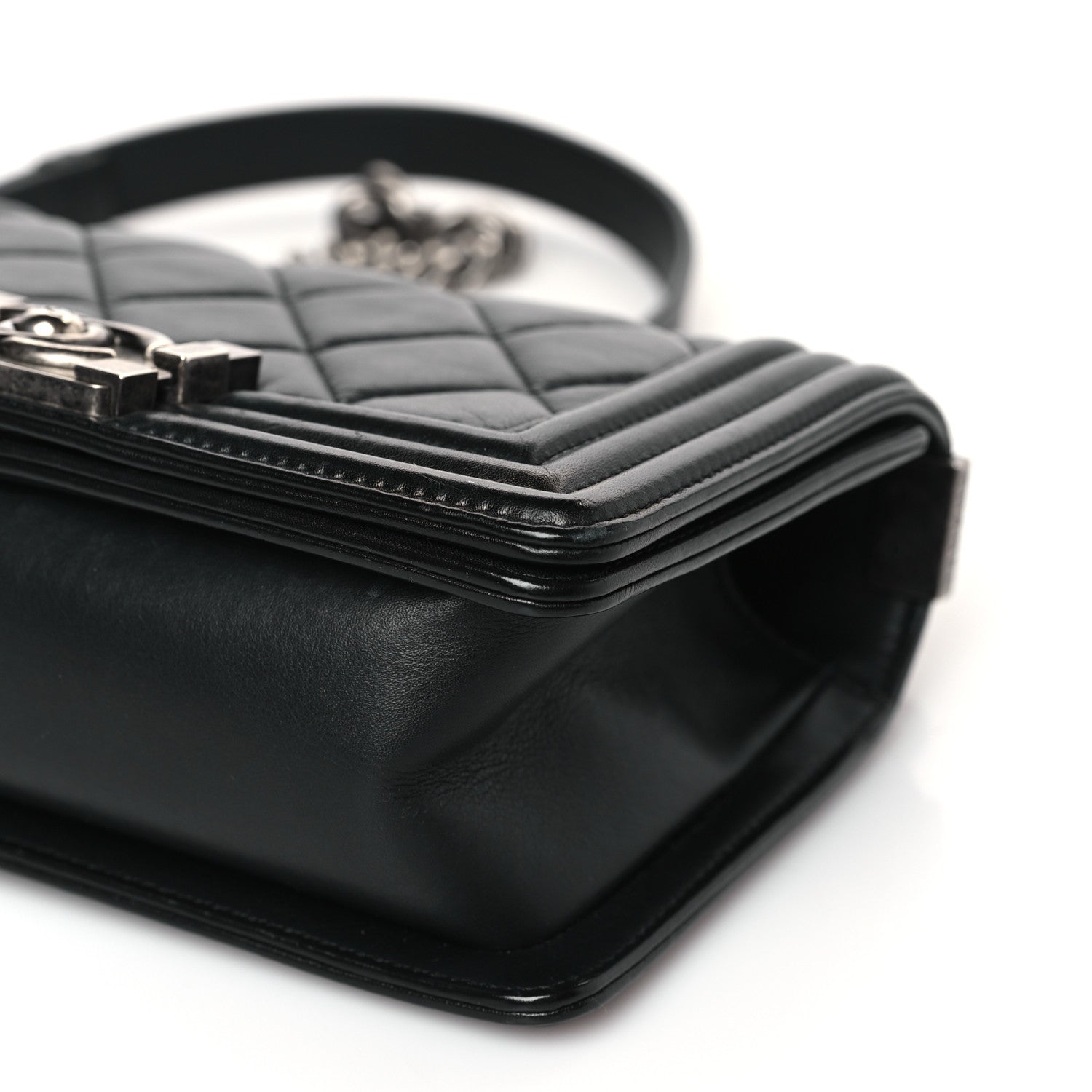 Chanel Calfskin Quilted Small Boy Flap Black 8 of 9