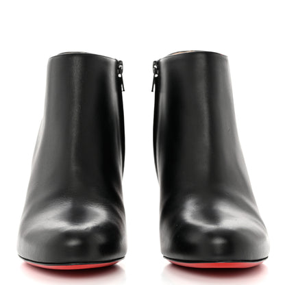 Christian Louboutin Calfskin Belle 85 Ankle Boots 40.5 Black 2 of 8