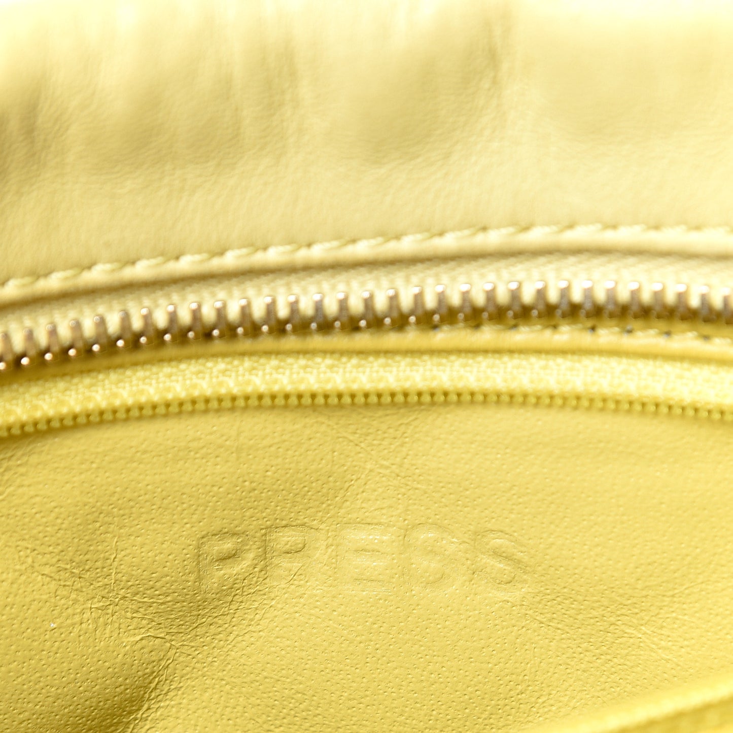 Calfskin Reissue Medium Camera Case Yellow