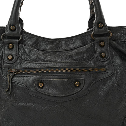 Balenciaga Agneau Classic Hardware City Gris Fossile 7 of 15