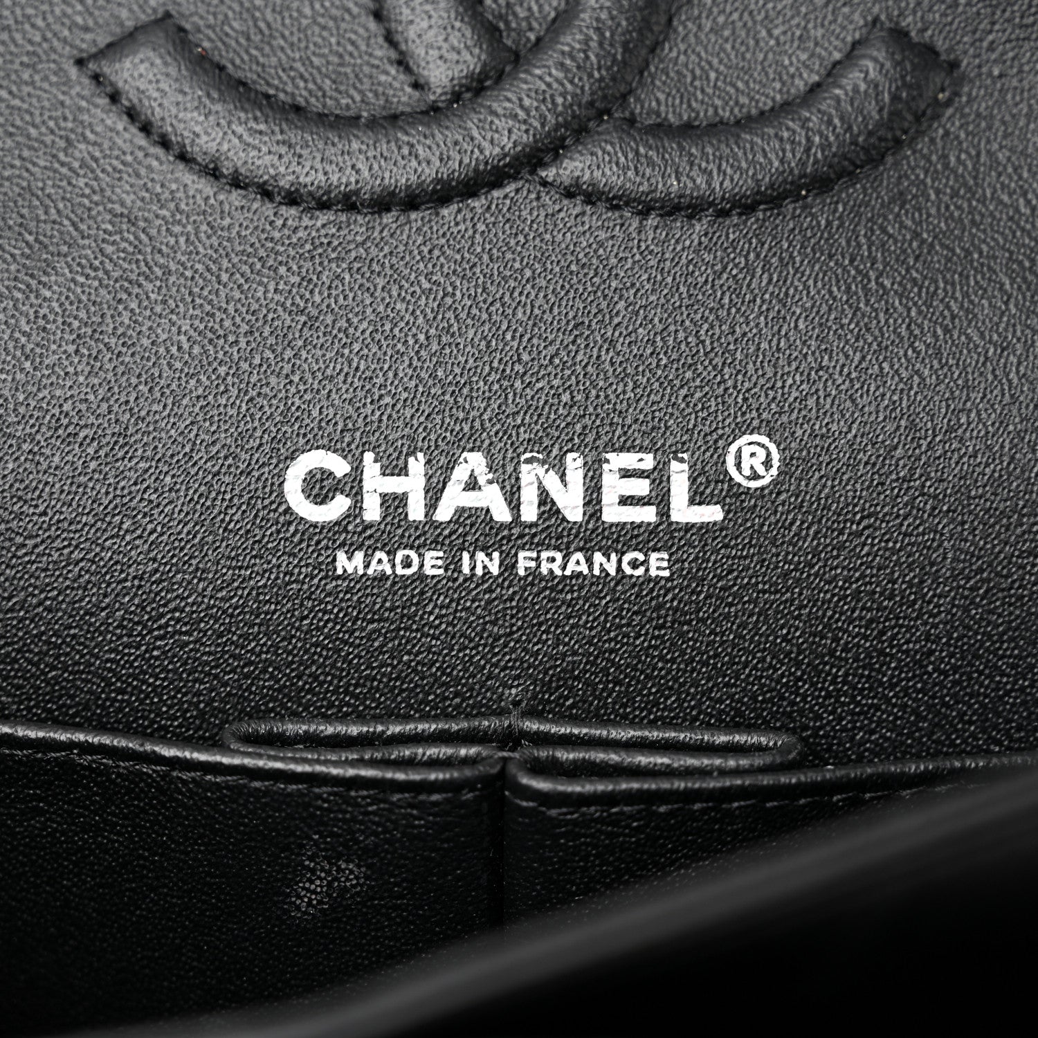 Chanel Patent Calfskin Quilted Bi-Color Medium Double Flap Pink Black 6 of 13