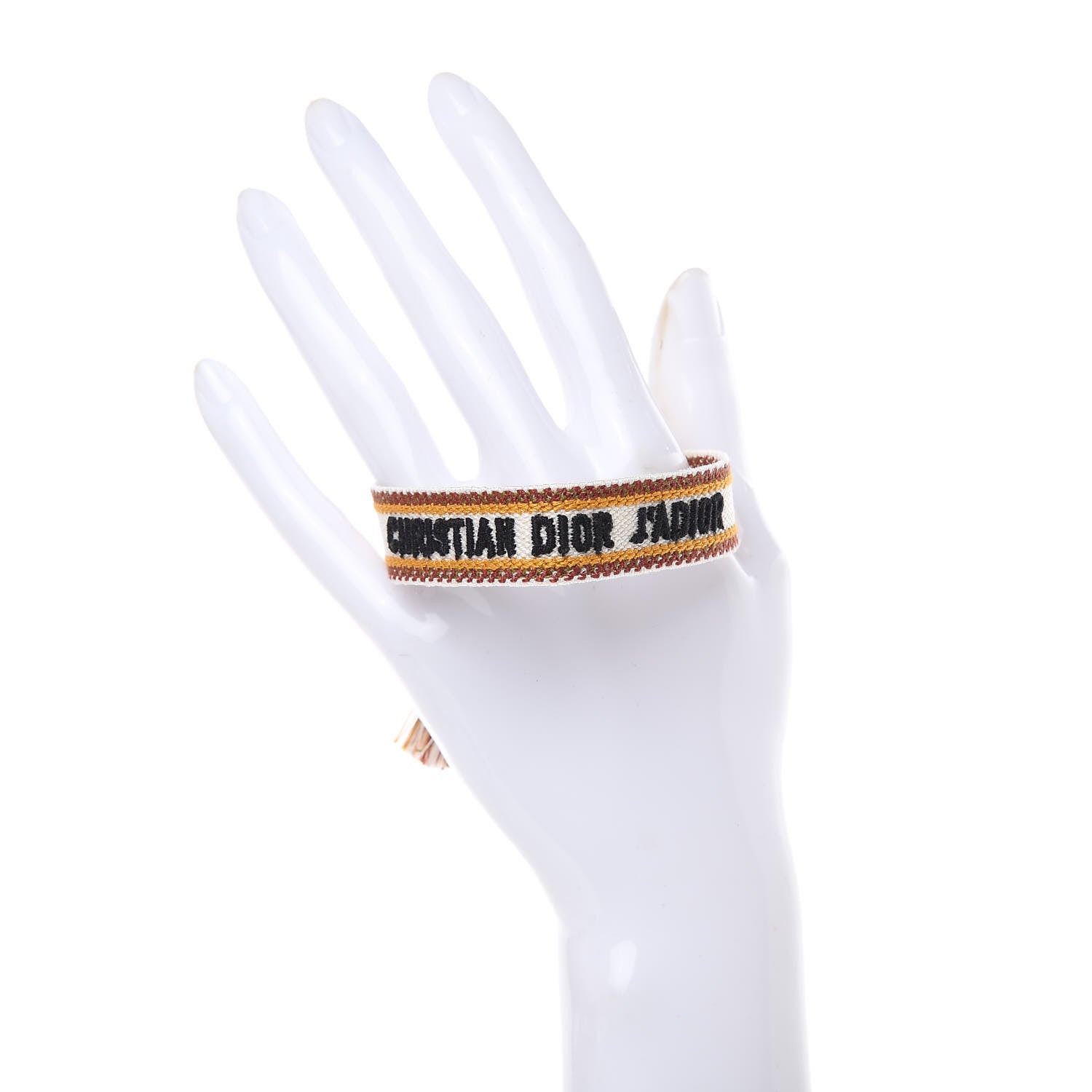 Christian Dior Woven Cotton J'Adior Friendship Bracelet 2 of 4