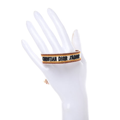 Christian Dior Woven Cotton J'Adior Friendship Bracelet 2 of 4