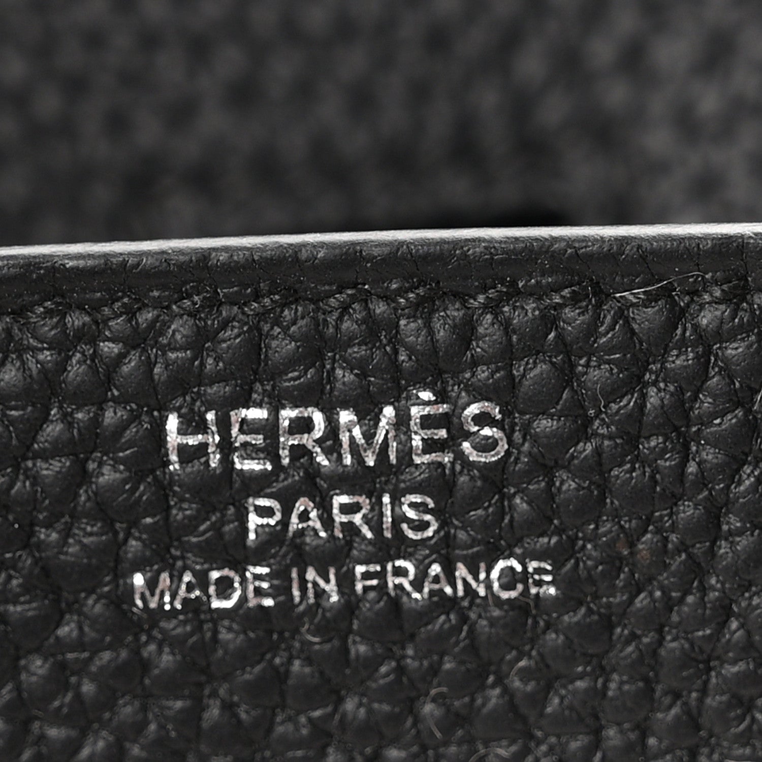 Hermes Togo Birkin 25 Black 5 of 10