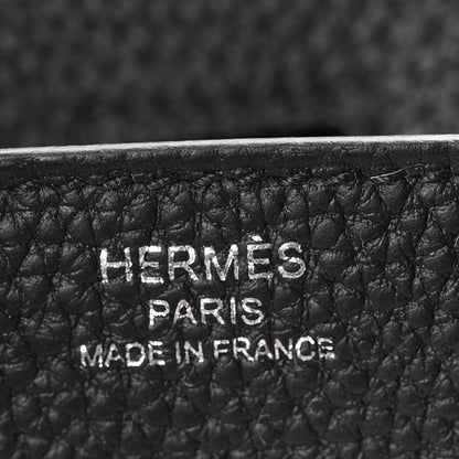 Hermes Togo Birkin 25 Black 5 of 10