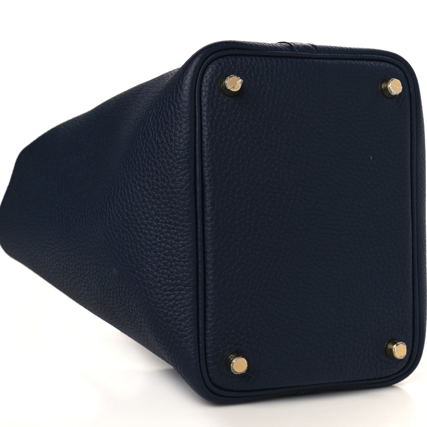 Hermes Taurillon Clemence Picotin Lock 18 PM Bleu Nuit 8 of 10