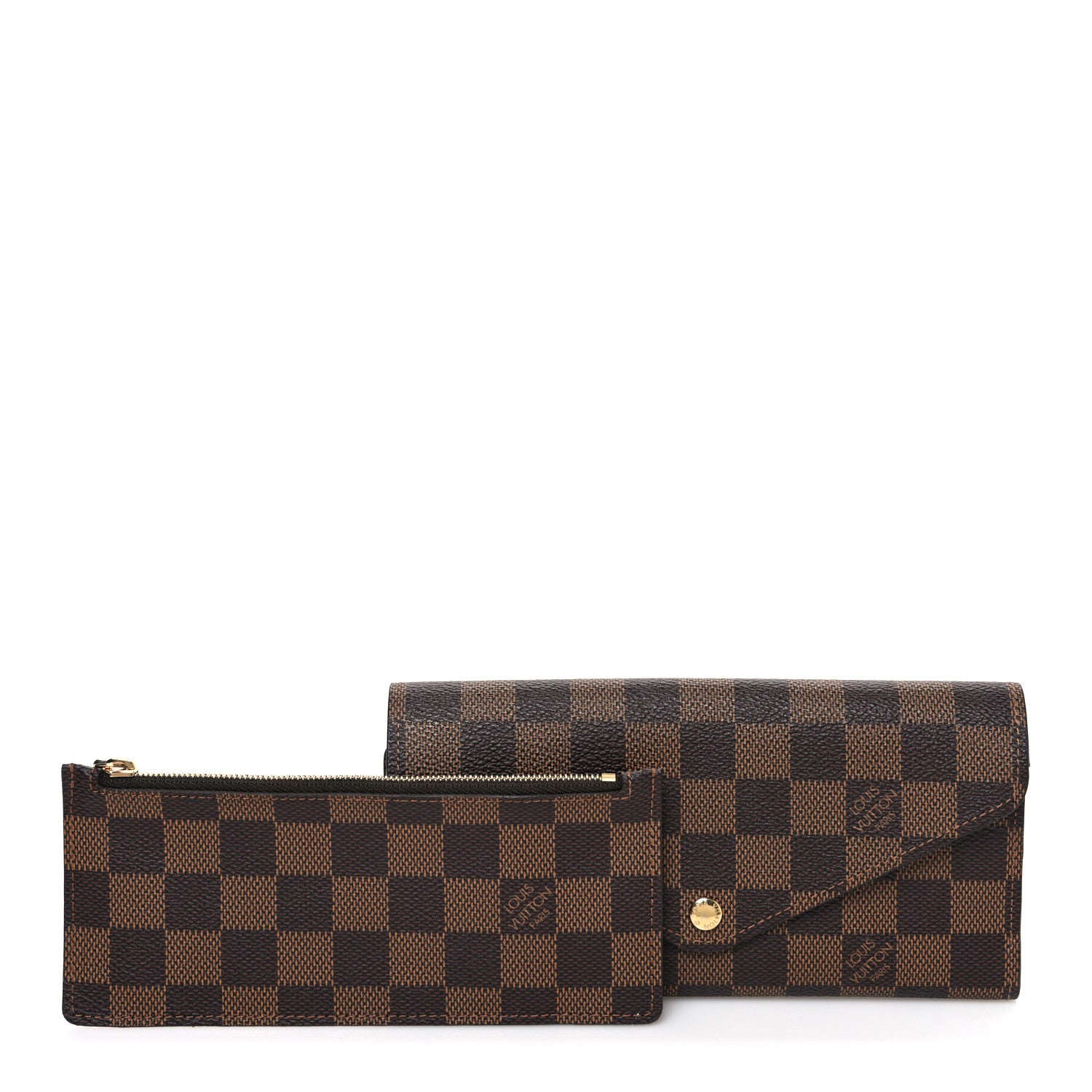 Louis Vuitton LOUIS VIUITTON Damier Ebene Josephine Wallet 3 of 8