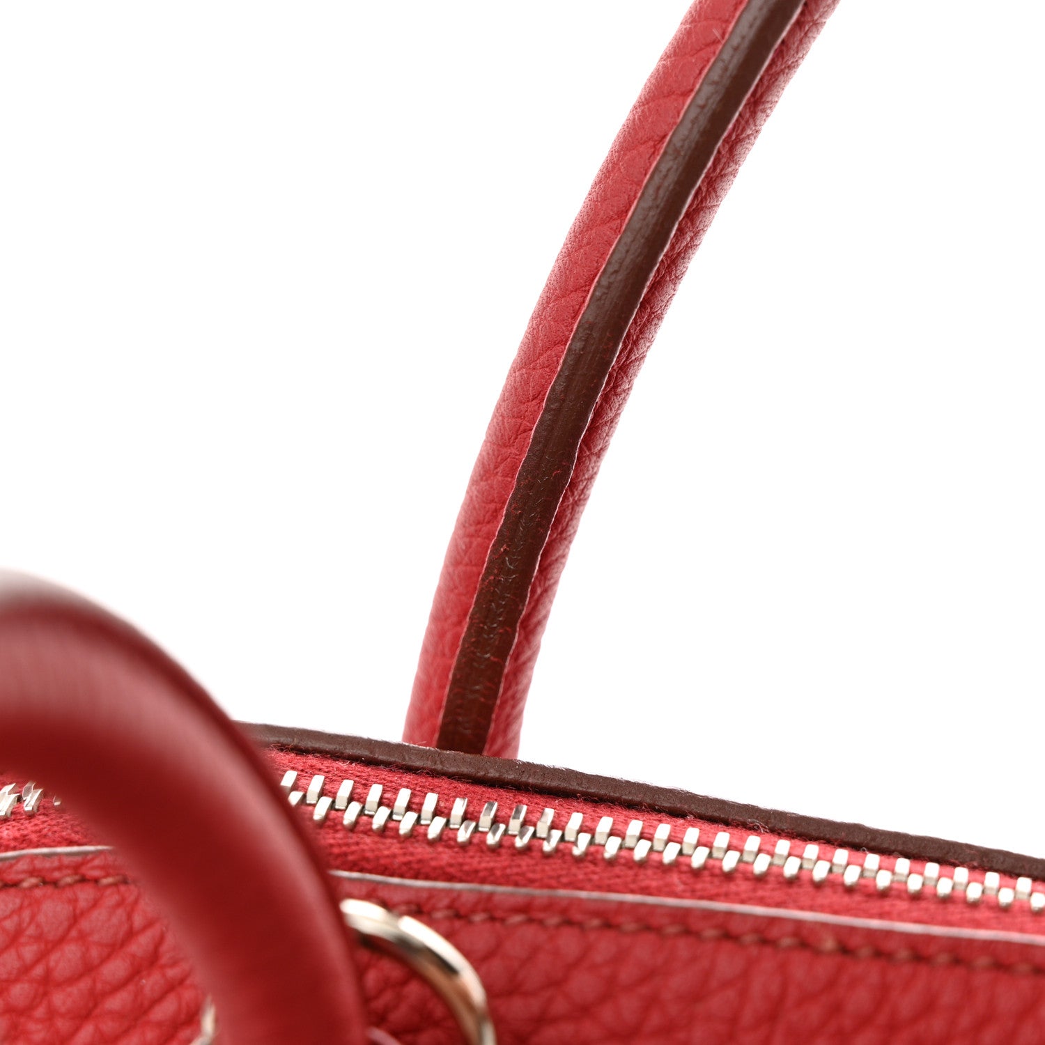 Hermes Taurillon Clemence Bolide 31 Rouge Garance 13 of 16