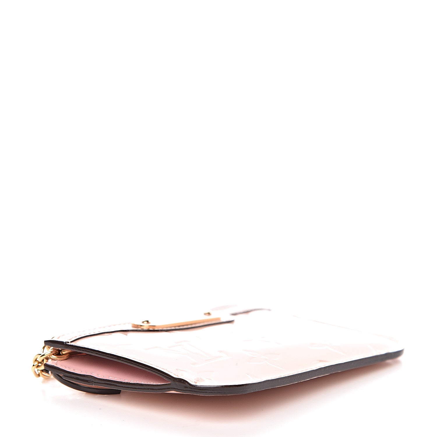 Louis Vuitton Vernis Key Pouch Rose Ballerine 4 of 8