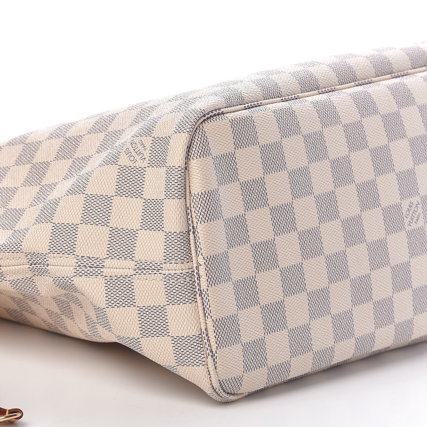 Damier Azur Neo Neverfull MM Rose Ballerine