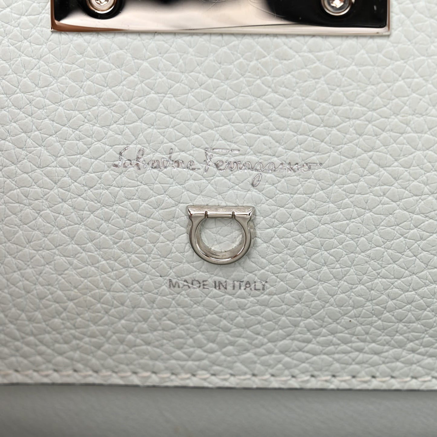 Calfskin Medium Studio Bag Light Blue