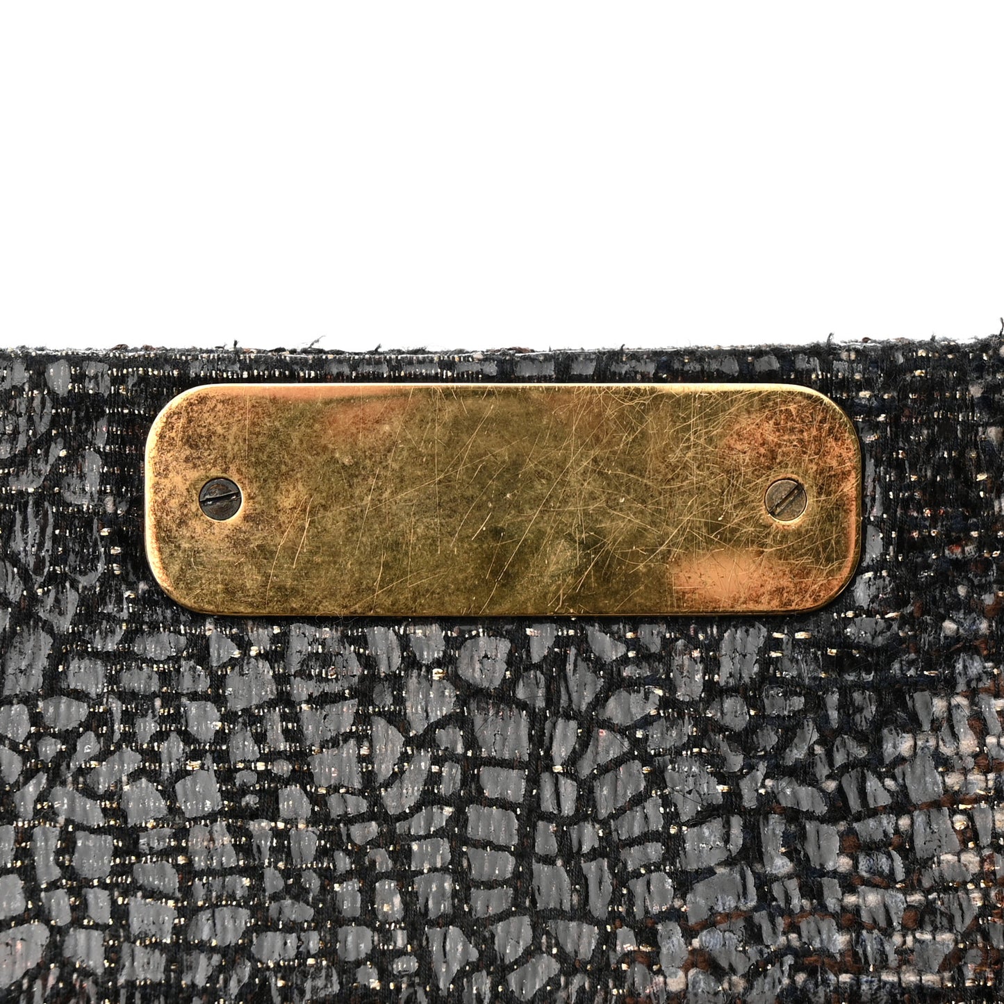 Metallic Glazed Tweed Quilted 2.55 Paris Shanghai Reissue 226 Flap Multicolor