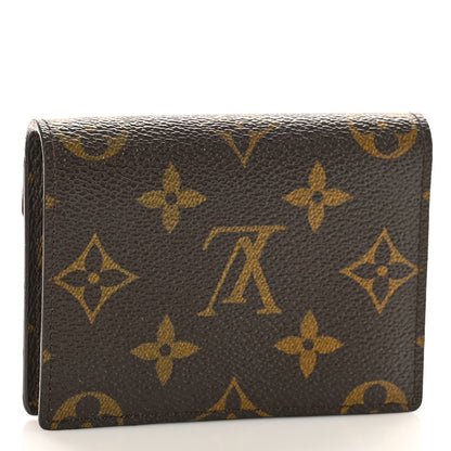 Louis Vuitton Monogram Compact Marie Wallet Rouge 3 of 9