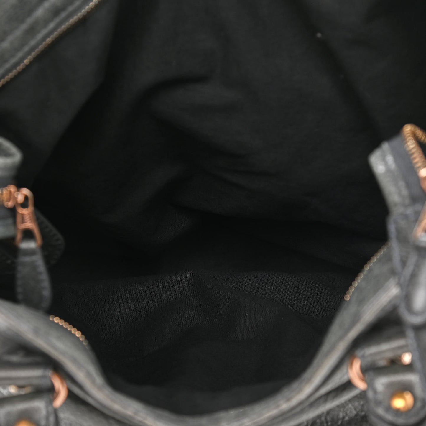 Agneau Giant 12 Rose Gold Hardware Velo Anthracite