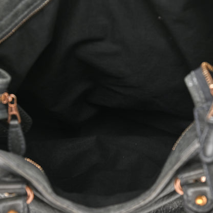 Balenciaga Agneau Giant 12 Rose Gold Hardware Velo Anthracite 5 of 11