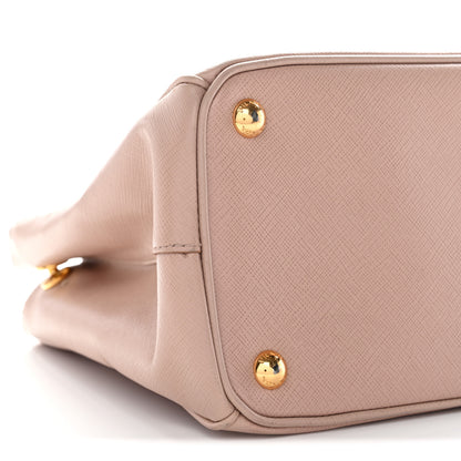 Prada Saffiano Small Galleria Double Zip Tote Cammeo 10 of 11