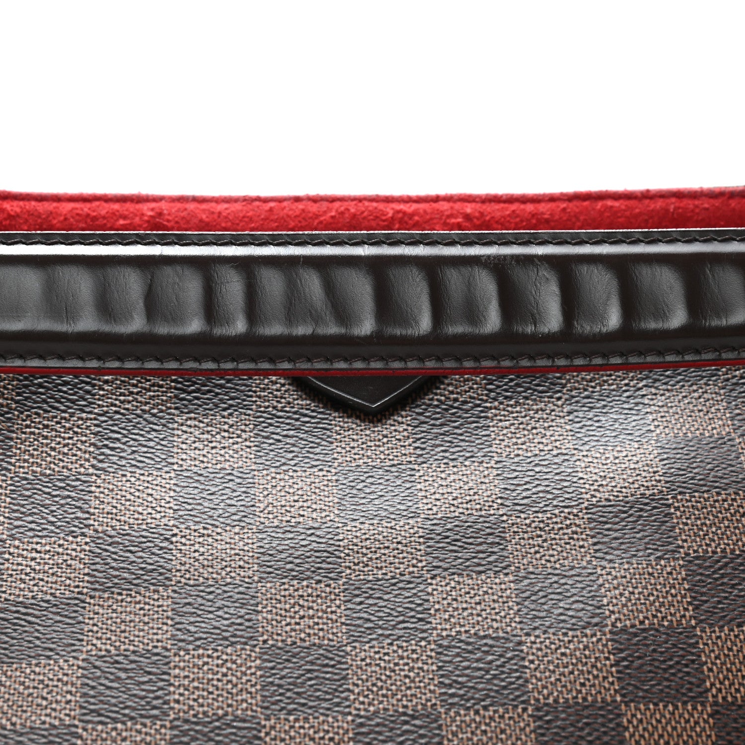 Louis Vuitton Damier Ebene Caissa Hobo Cherry 14 of 14