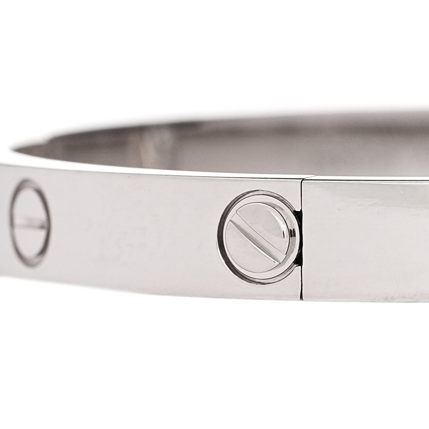 18K White Gold LOVE Bracelet 18