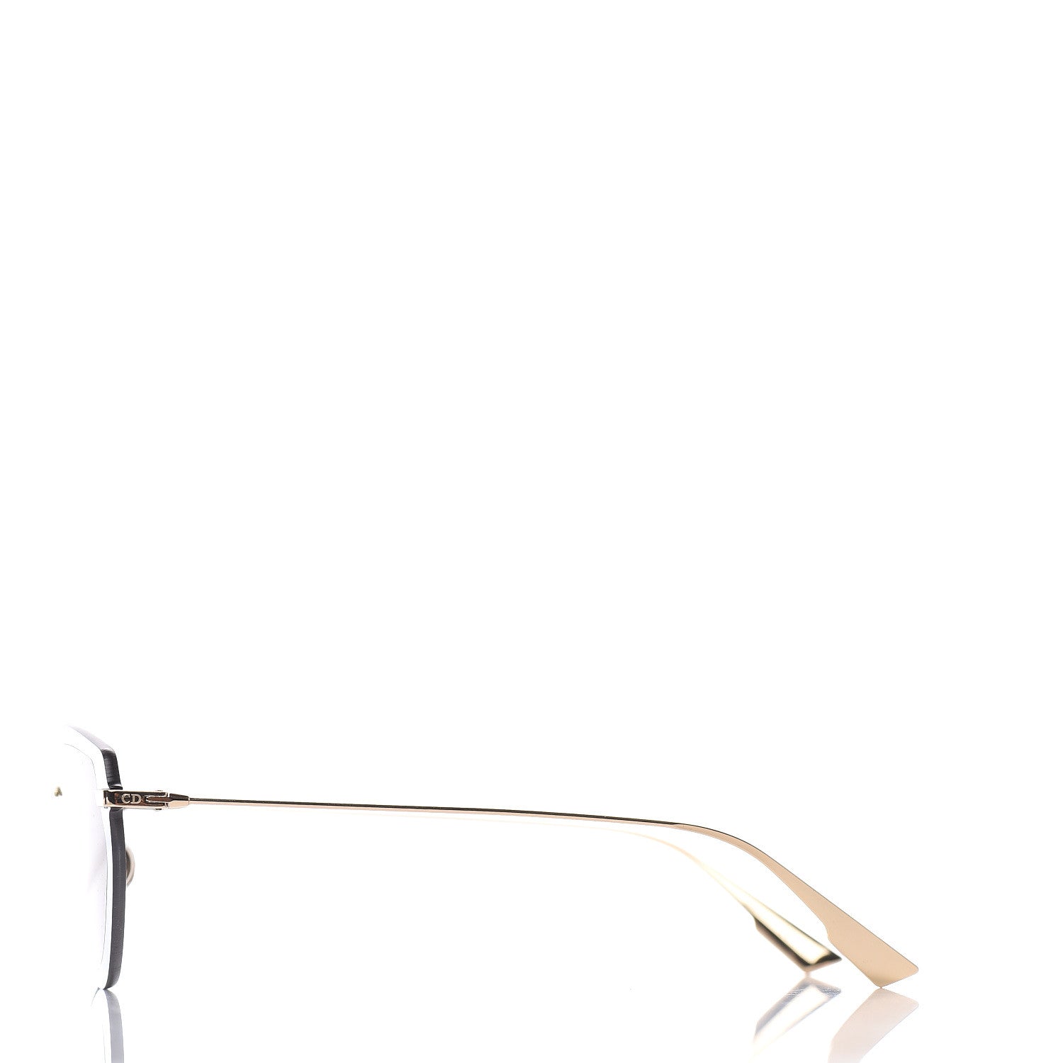Christian Dior Metallic Ultime 2 Sunglasses Blue Gold 3 of 6