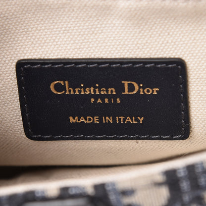 Christian Dior Oblique Mini Saddle Bag Blue 7 of 11