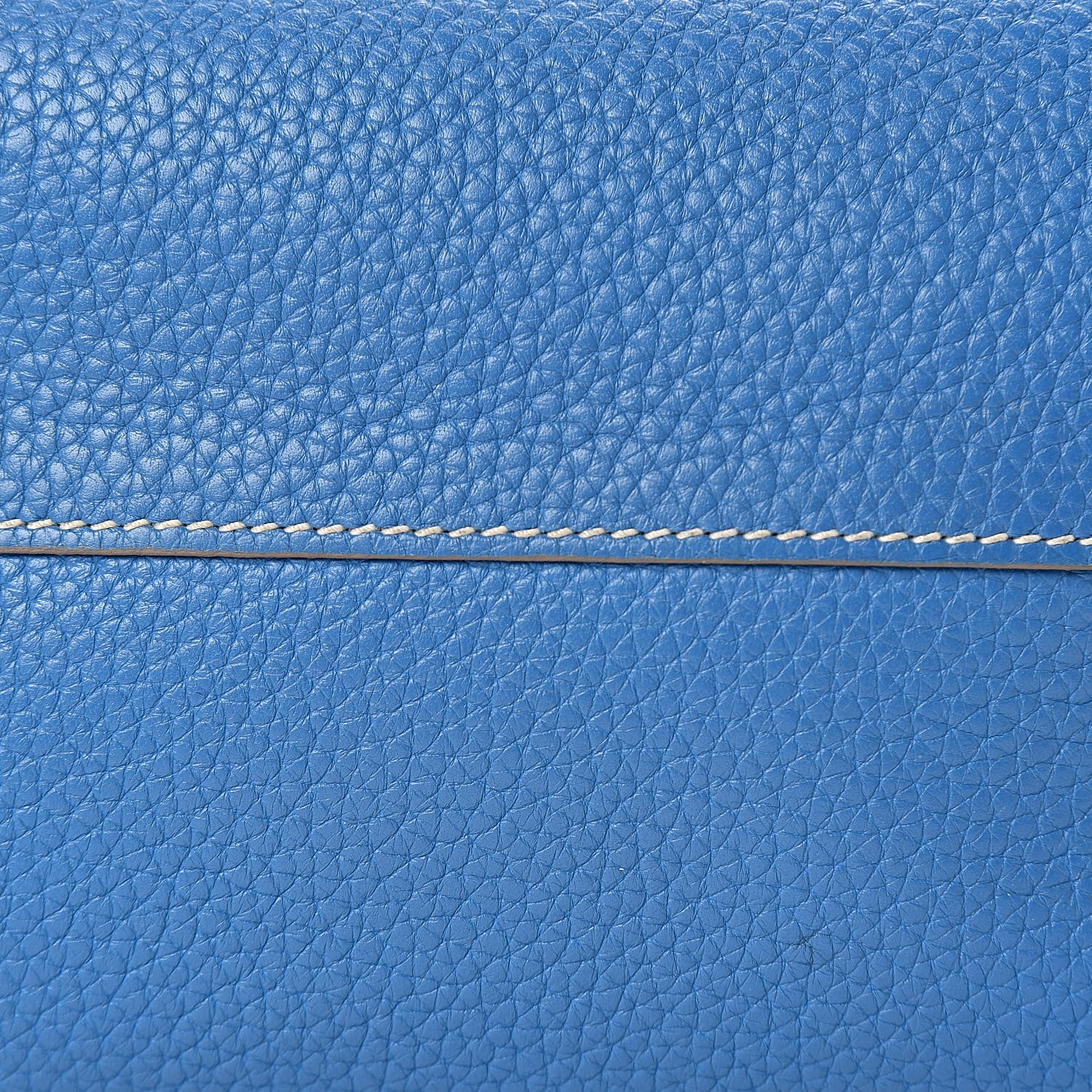 Hermes Taurillon Clemence Double Sens 36 Reversible Tote Mykonos Gris Tourterelle 17 of 21