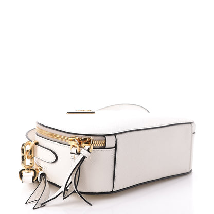 Prada Saffiano Lux Odette Crossbody Bianco 4 of 11