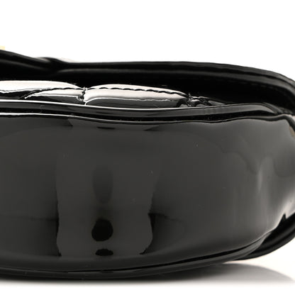 Chanel Patent Calfskin Quilted Mini Clutch Black 10 of 10
