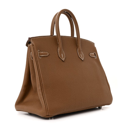 Hermes Togo Birkin 25 Gold 2 of 16