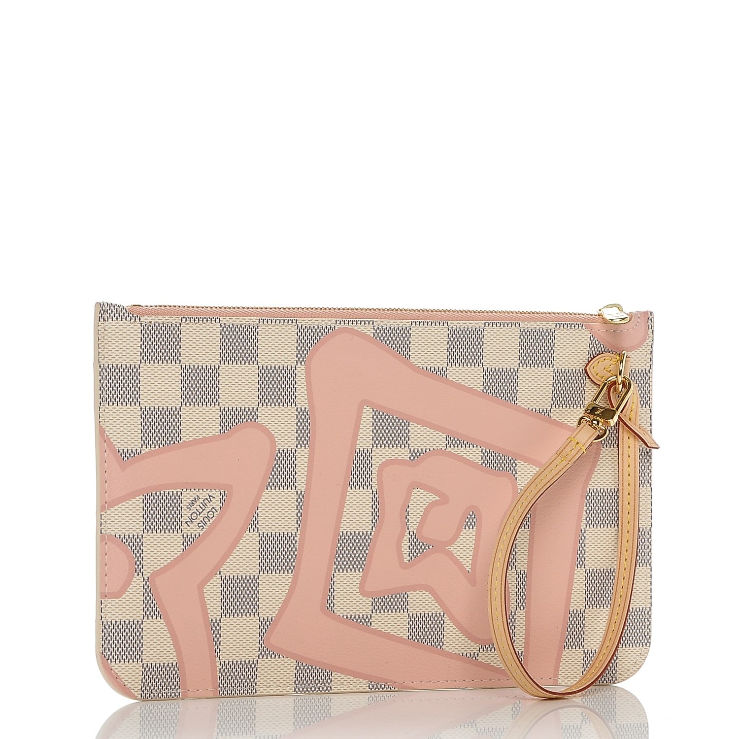 Louis Vuitton Damier Azur Tahitienne Neverfull MM GM Pochette 3 of 7