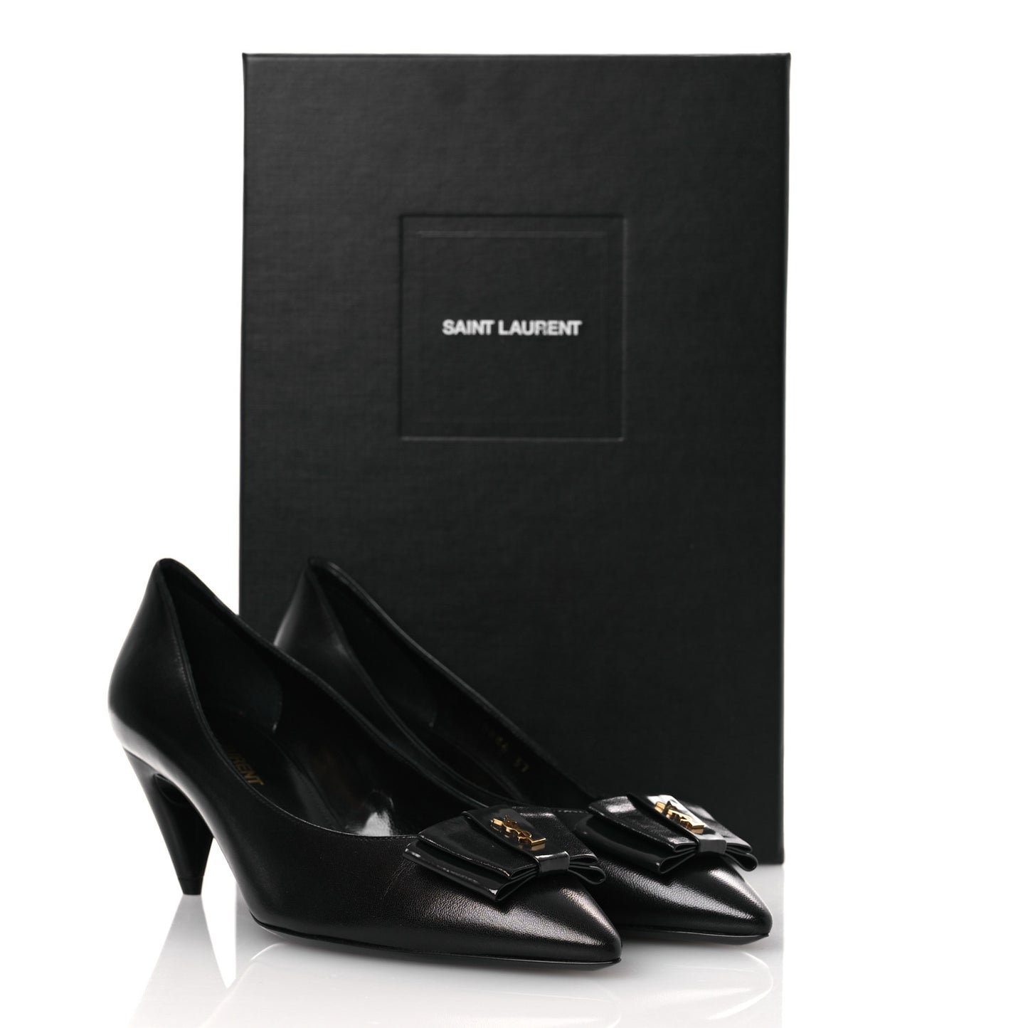 Belfagor Bow Anais 55 Pumps 37 Black Navy