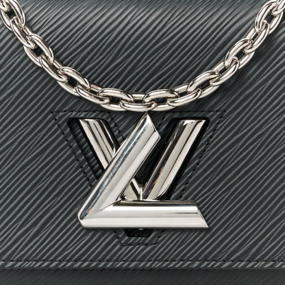 Louis Vuitton Epi Twist Chain Wallet Black 8 of 10