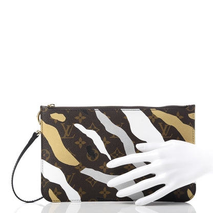 Louis Vuitton X LOL Monogram Neverfull MM GM Pochette Gold Silver 2 of 6