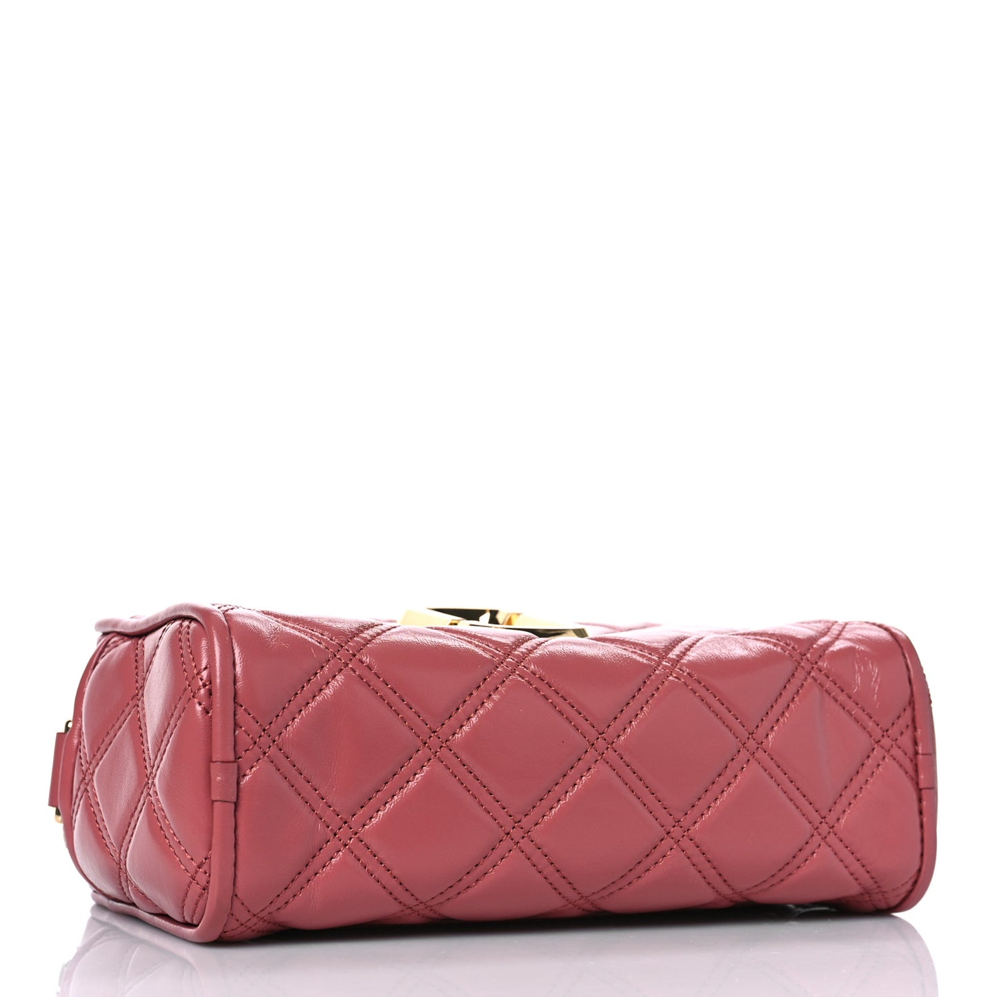 Calfskin Quilted The Softshot 21 Bag Santa Fe Red